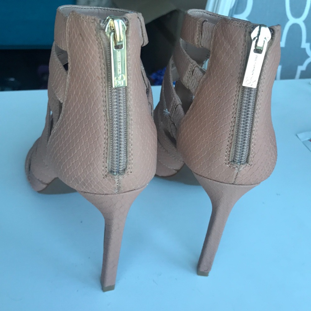 Jessica Simpson Python Embossed Leather Sandals - image 4